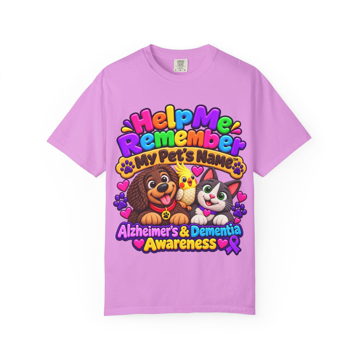 Help Me Remember My Pet’s Name™ – Claymation Pet T-Shirt