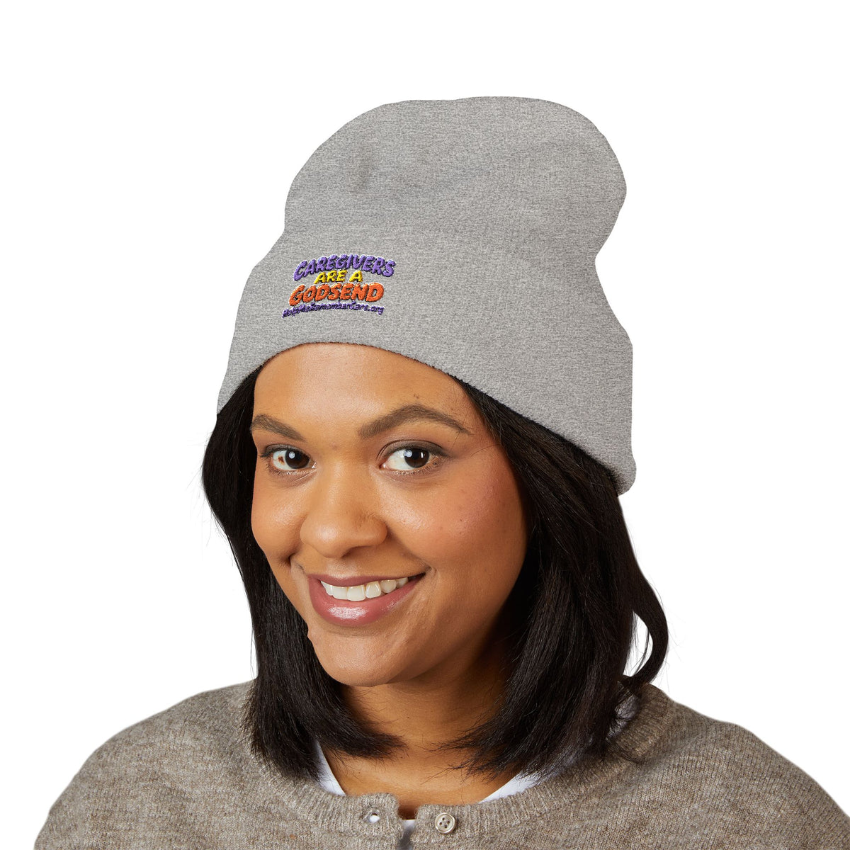 Caregivers Are Godsend Classic Cuffed Beanie
