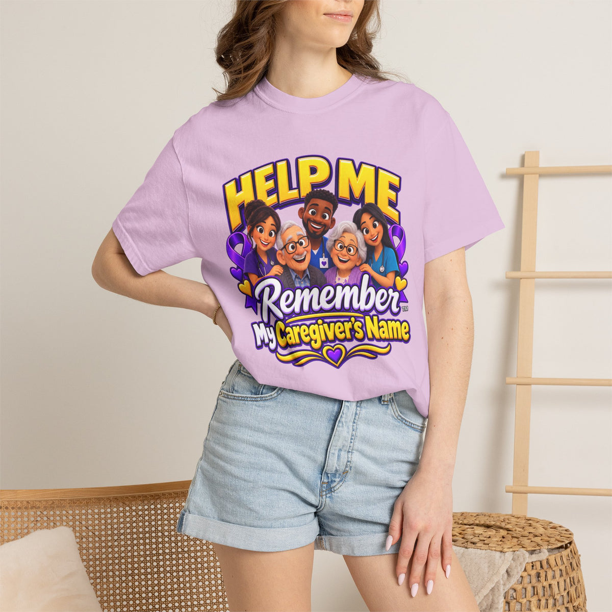 Help Me Remember My Caregiver’s Name™ – Claymation Tee