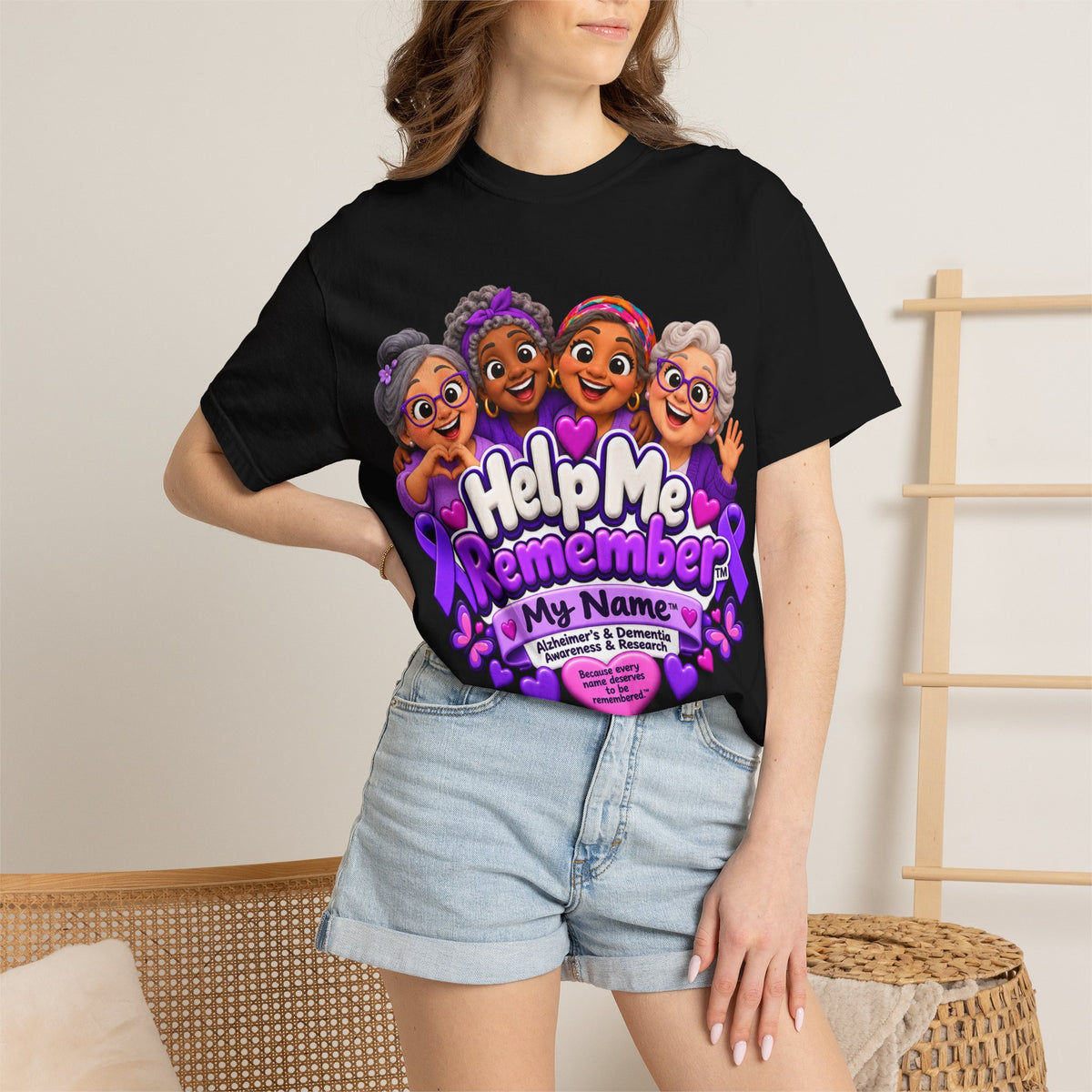 Help Me Remember My Name™ – Claymation Ladies Tee