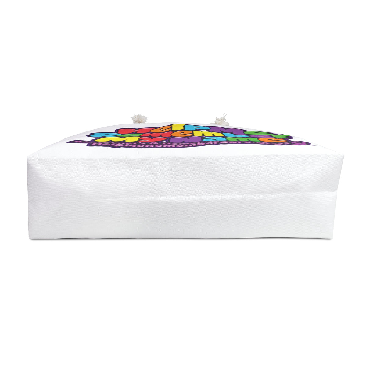 Help Me Remember — White Weekender & Tote Bag