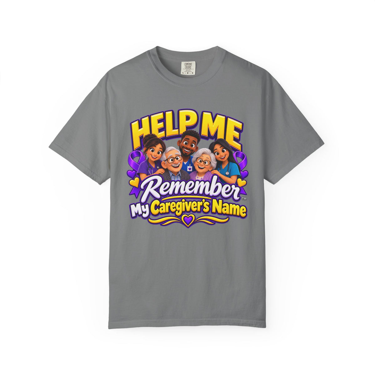 Help Me Remember My Caregiver’s Name™ – Claymation Tee