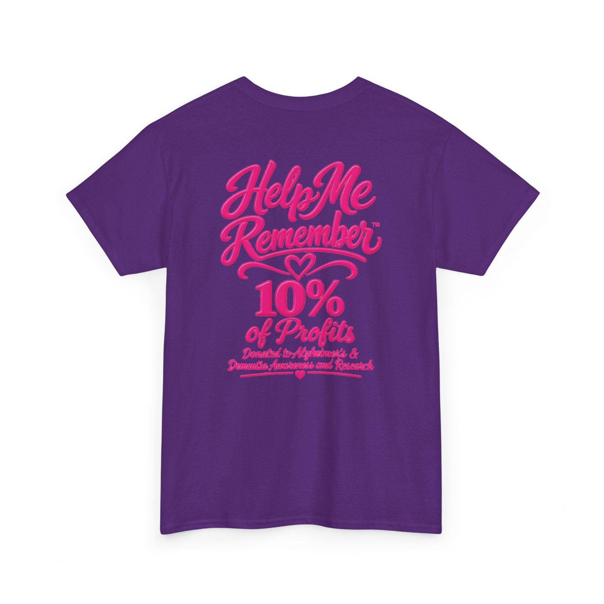 Help Me Remember My Name™ Butterfly Alzheimer’s & Dementia Awareness Shirt