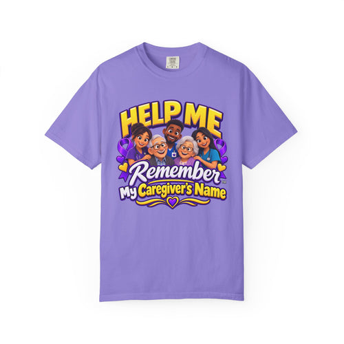 Help Me Remember My Caregiver’s Name™ – Claymation Tee