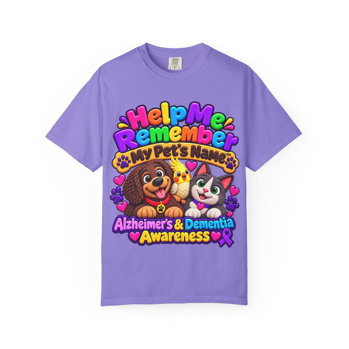 Help Me Remember My Pet’s Name™ – Claymation Pet T-Shirt