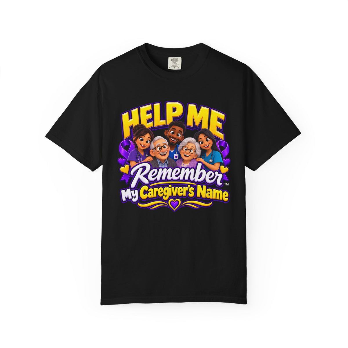 Help Me Remember My Caregiver’s Name™ – Claymation Tee