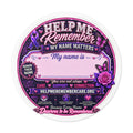 Help Me Remember™ 2” × 2” Personalized Vinyl Sticker