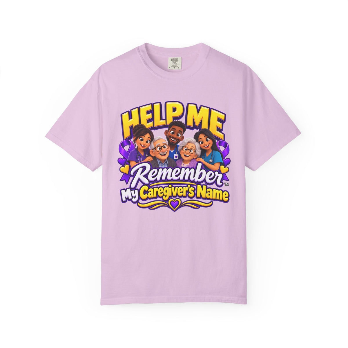 Help Me Remember My Caregiver’s Name™ – Claymation Tee