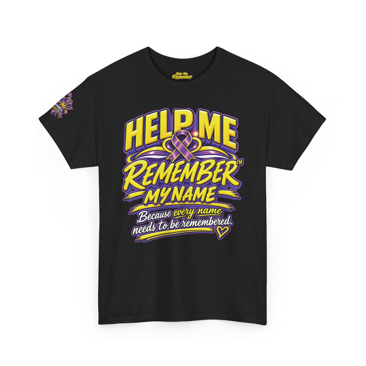 Help Me Remember™ My Caregiver | Alzheimer’s & Dementia Awareness Tee