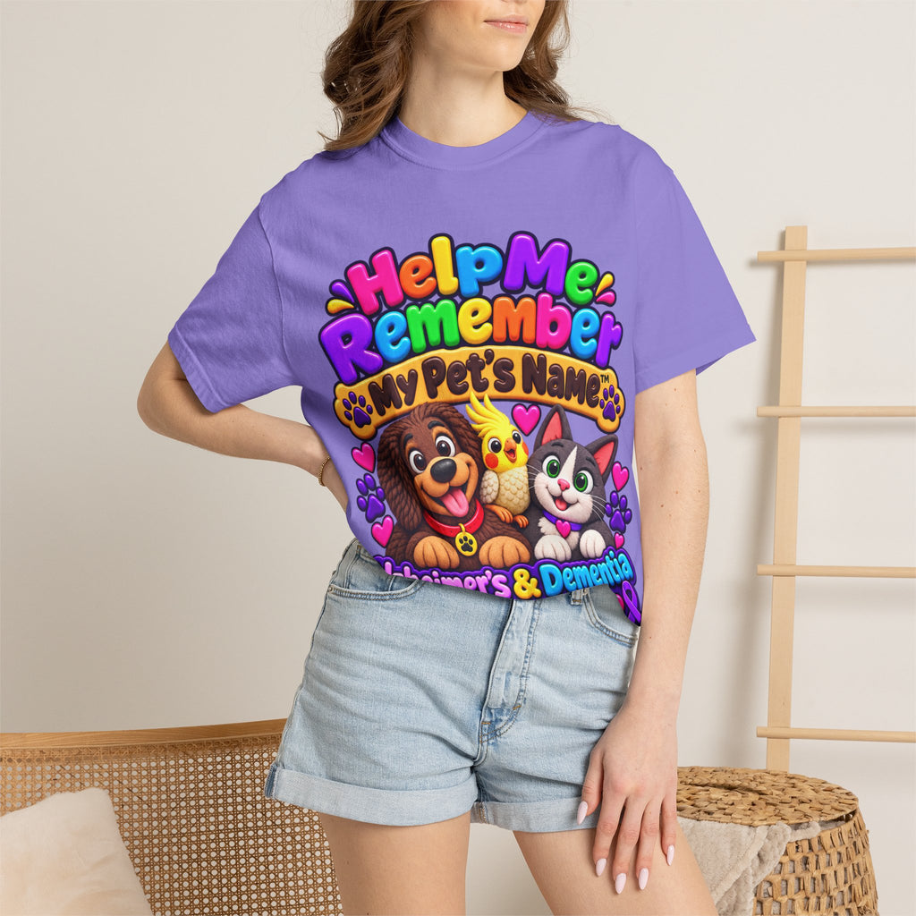 Help Me Remember My Pet’s Name™ – Claymation Pet T-Shirt
