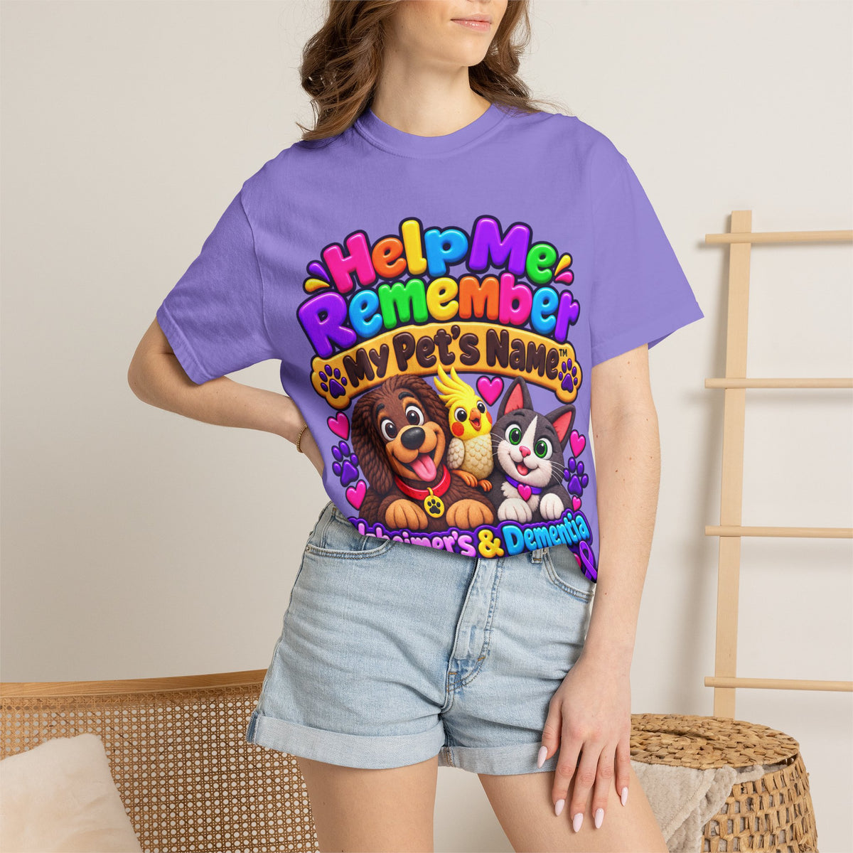 Help Me Remember My Pet’s Name™ – Claymation Pet T-Shirt