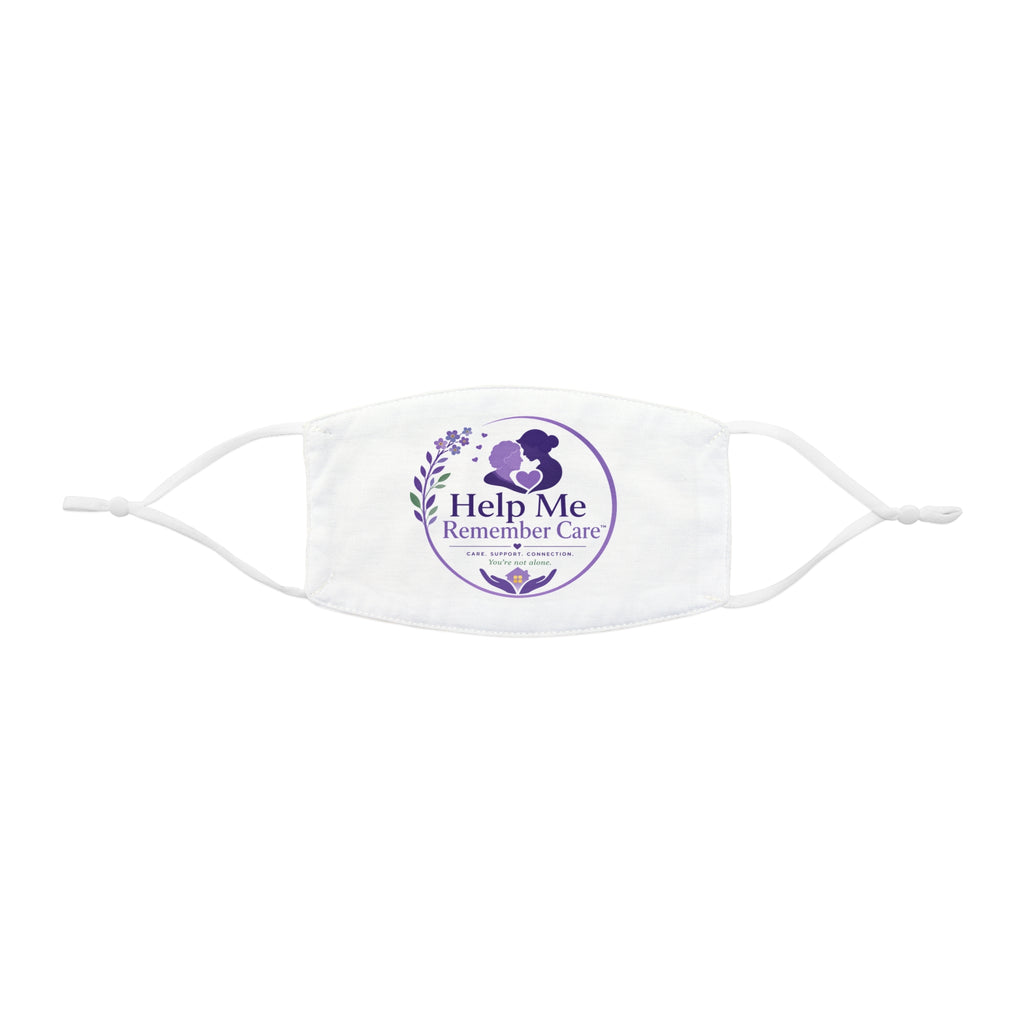 Help Me Remember™ Face Mask | Care Support Connection | You’re Not Alone