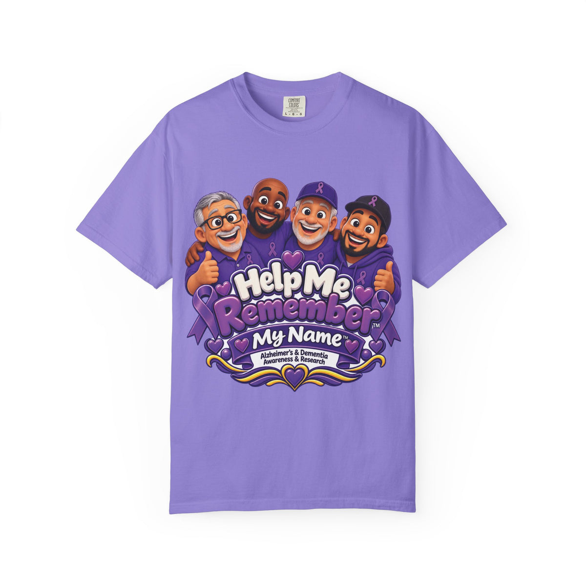 Help Me Remember My Name™ – Men’s Awareness Tee