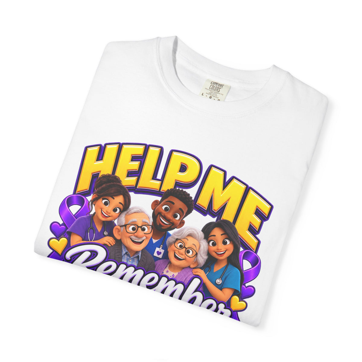 Help Me Remember My Caregiver’s Name™ – Claymation Tee