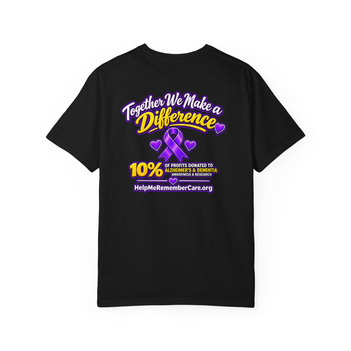 Help Me Remember My Name™ – Alzheimer’s Awareness Tee
