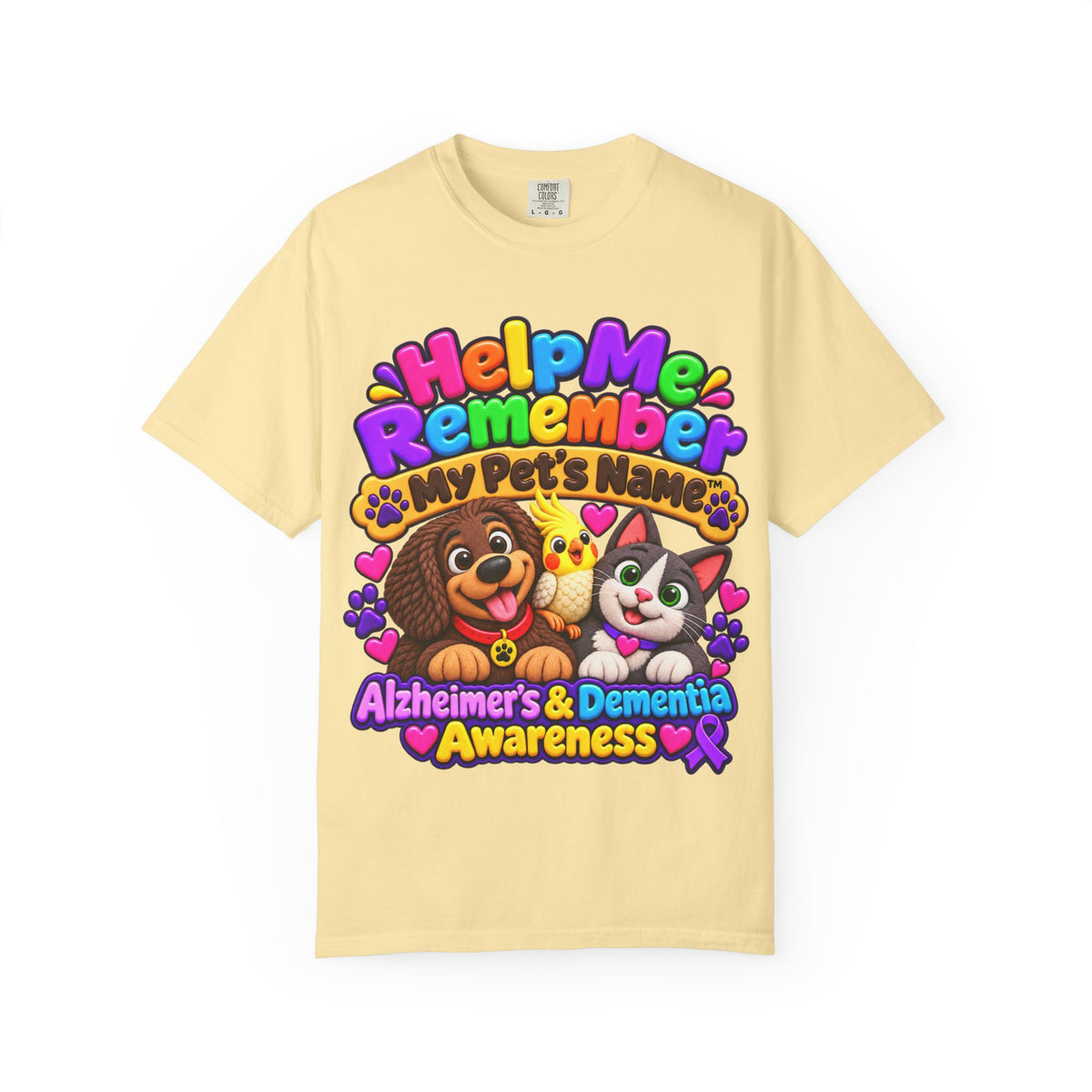 Help Me Remember My Pet’s Name™ – Claymation Pet T-Shirt