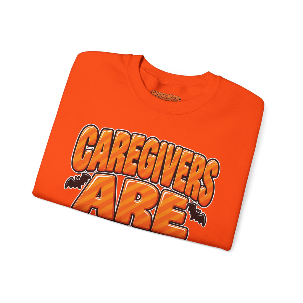 Caregivers Are a Godsend Unisex Heavy Blend Crewneck Sweatshirt
