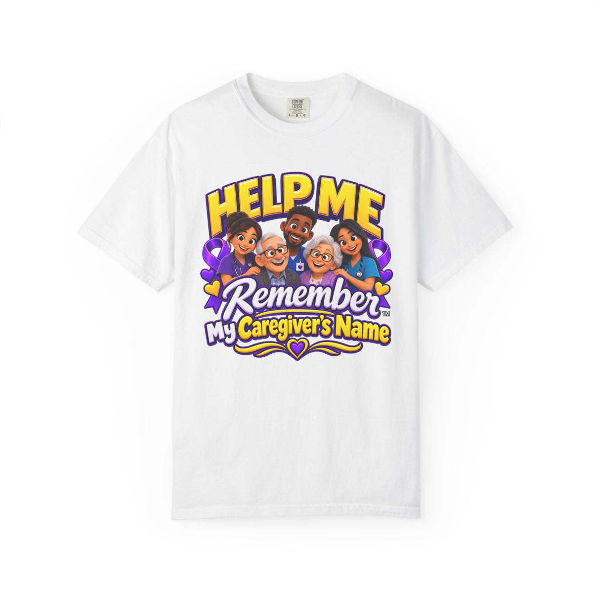Help Me Remember My Caregiver’s Name™ – Claymation Tee