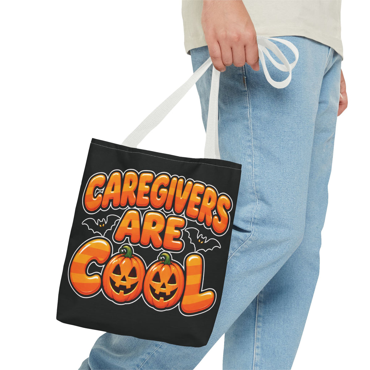 Help Me Remember™ — Caregivers Are Cool Halloween Edition Tote Bag