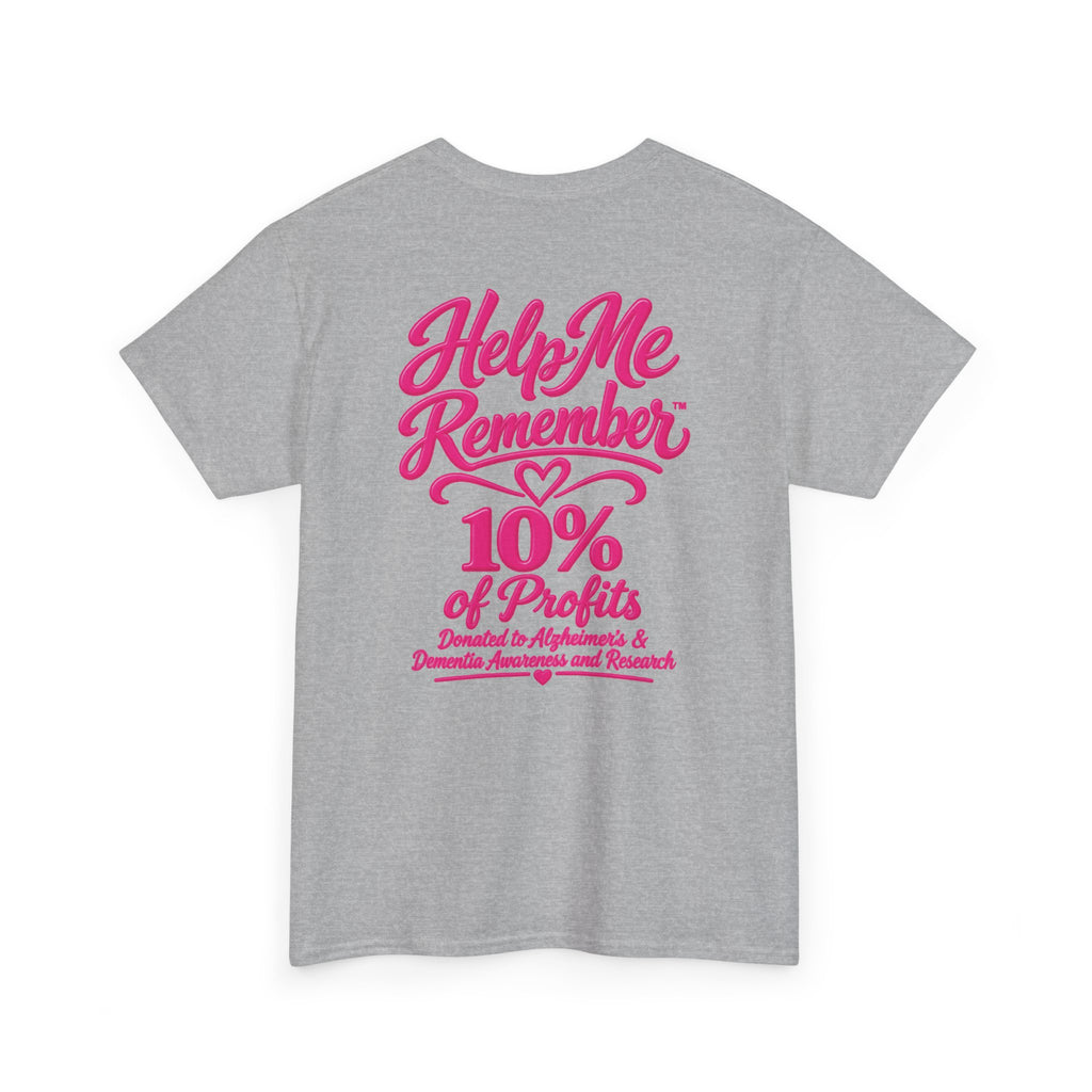 Help Me Remember My Name™ Butterfly Alzheimer’s & Dementia Awareness Shirt