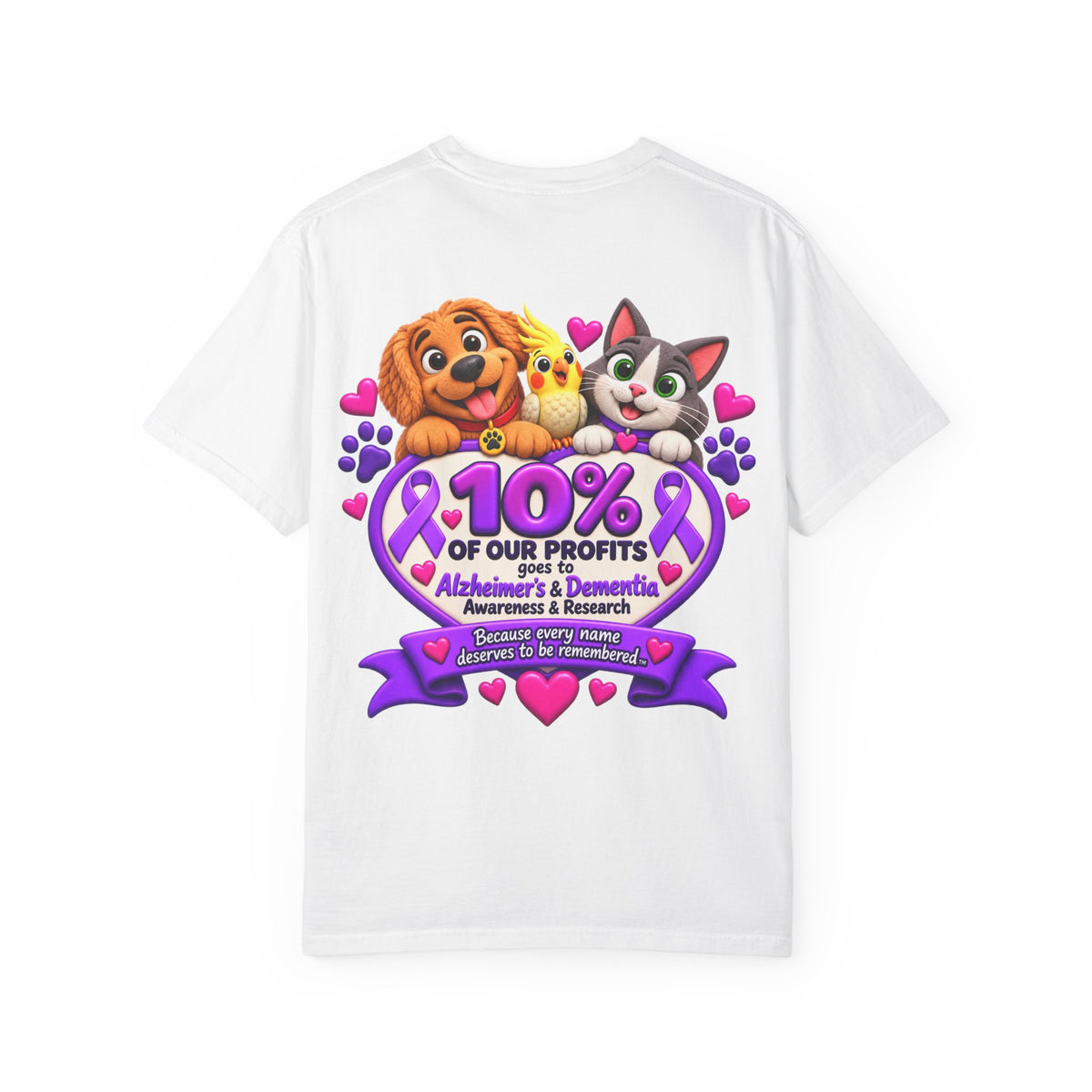 Help Me Remember Their Names™ — Claymation Pet T-Shirt