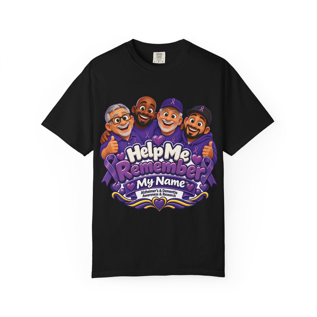 Help Me Remember My Name™ – Men’s Awareness Tee
