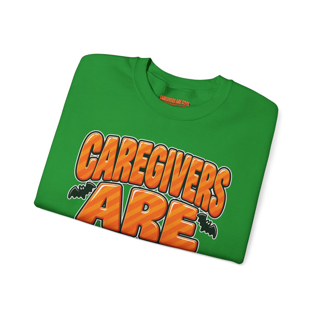 Caregivers Are a Godsend Unisex Heavy Blend Crewneck Sweatshirt