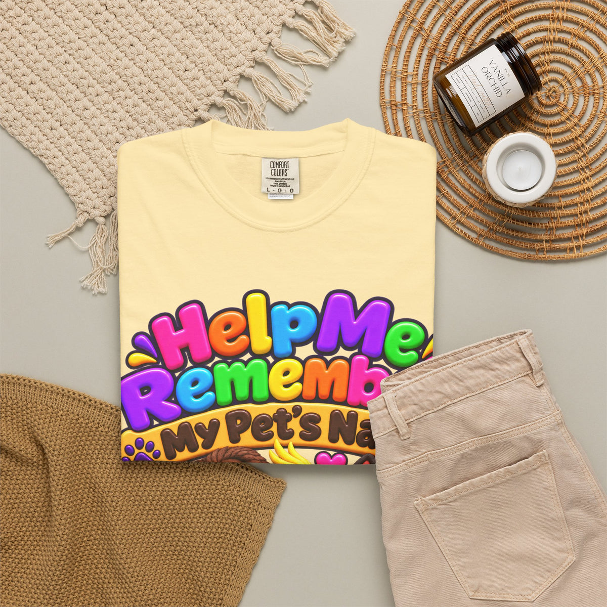 Help Me Remember My Pet’s Name™ – Claymation Pet T-Shirt