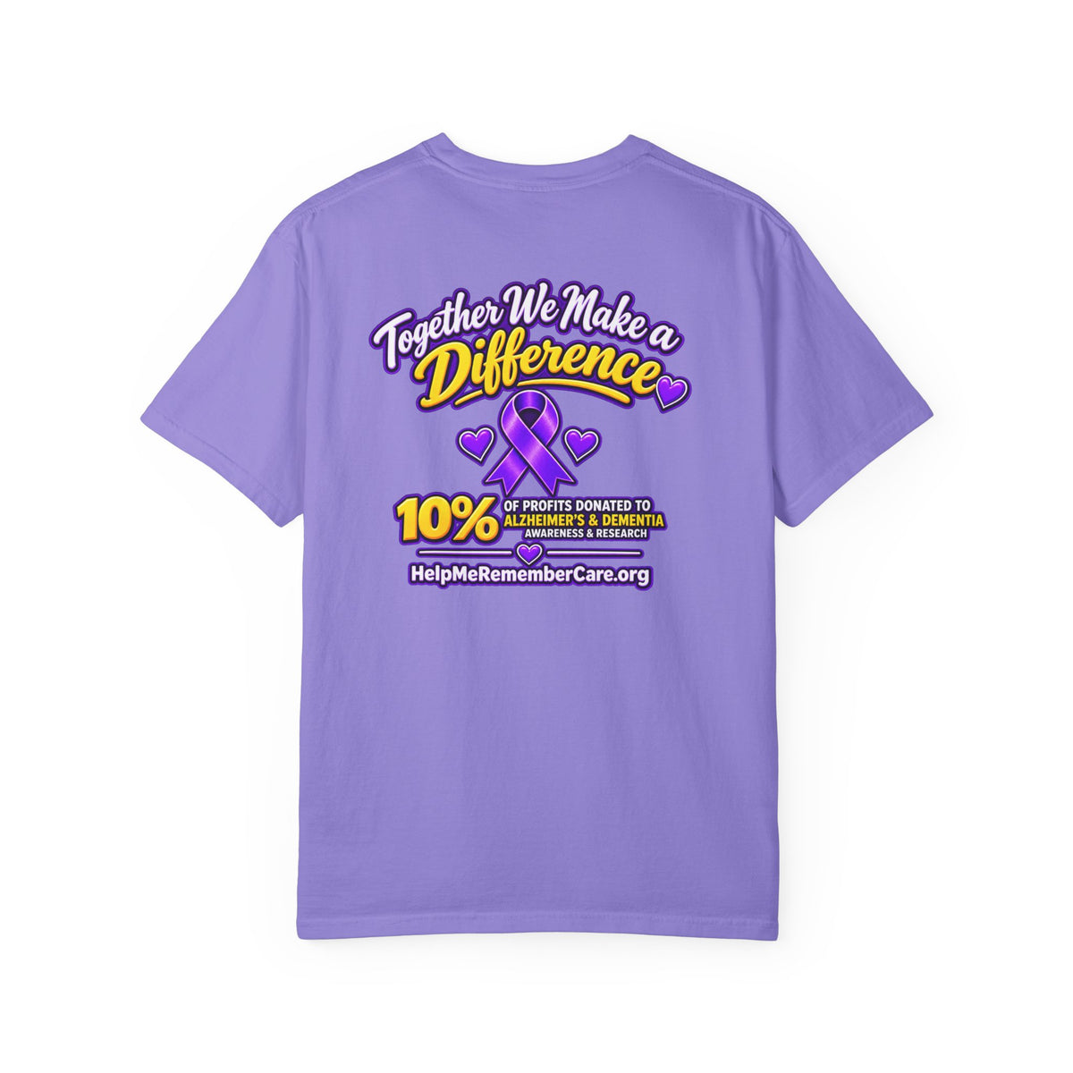 Help Me Remember My Name™ – Alzheimer’s Awareness Tee